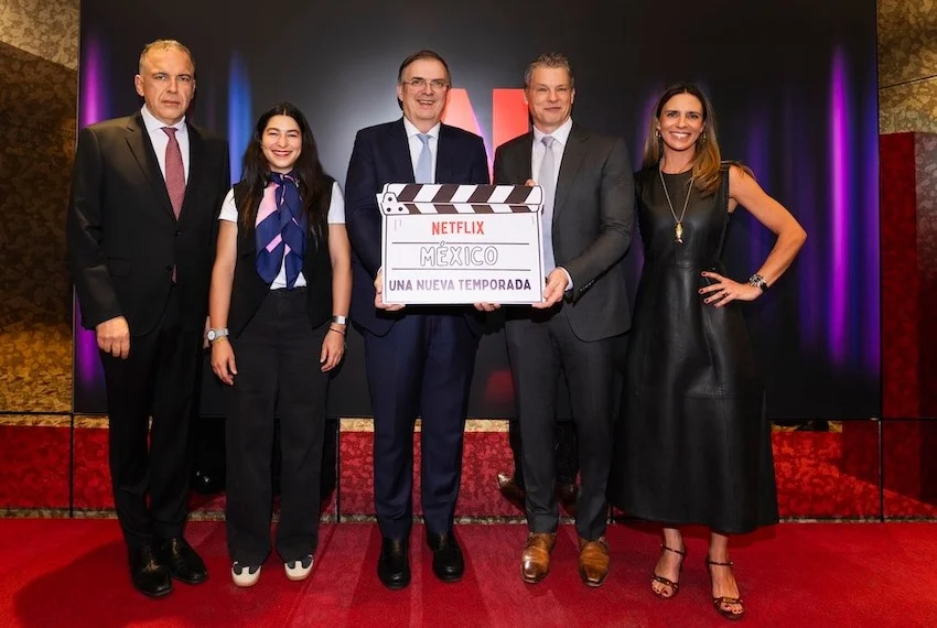 Después de 15 años en la Ciudad de México, Netflix inaugura nuevas oficinas cerca de Polanco.