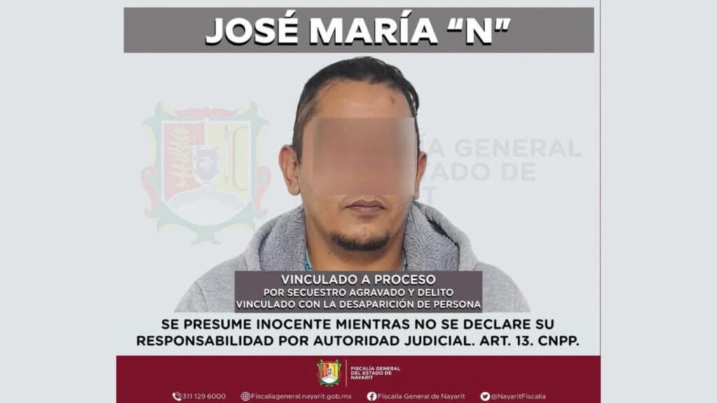 Arrestan a ex escolta de Petronilo Díaz, ex Fiscal de Nayarit, por secuestro agravado.
