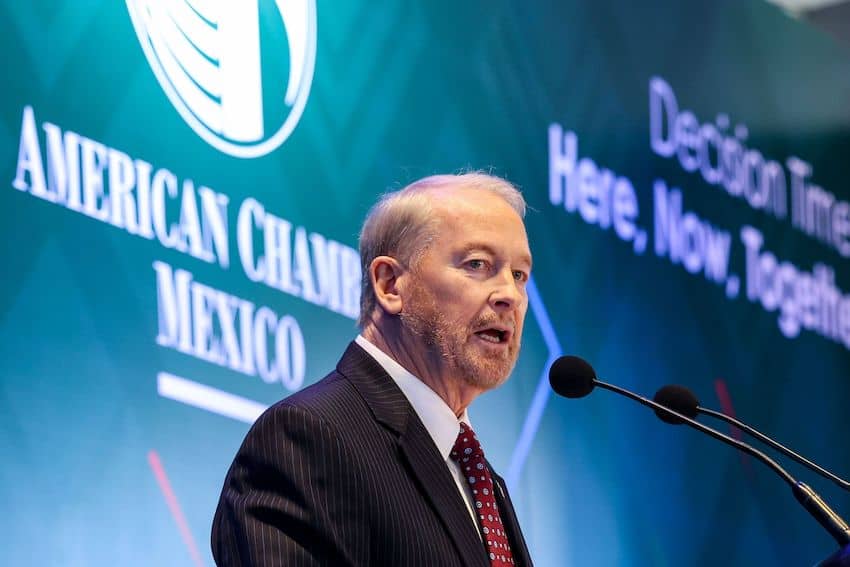 En el encuentro anual de AmCham, el embajador de EE. UU. en México comparte un mensaje optimista sobre el T-MEC