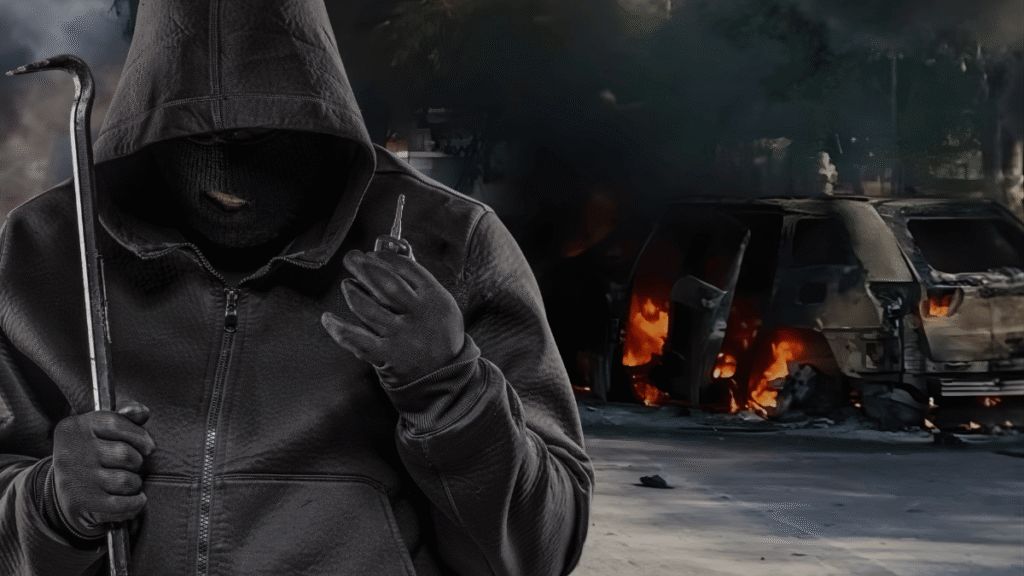 La conexión del hogar tras la agresión criminal en la región del 22 de febrero