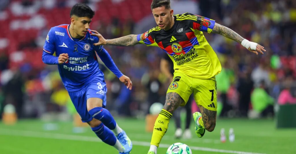 Clásico Joven: Club América y Cruz Azul empatan 1-1