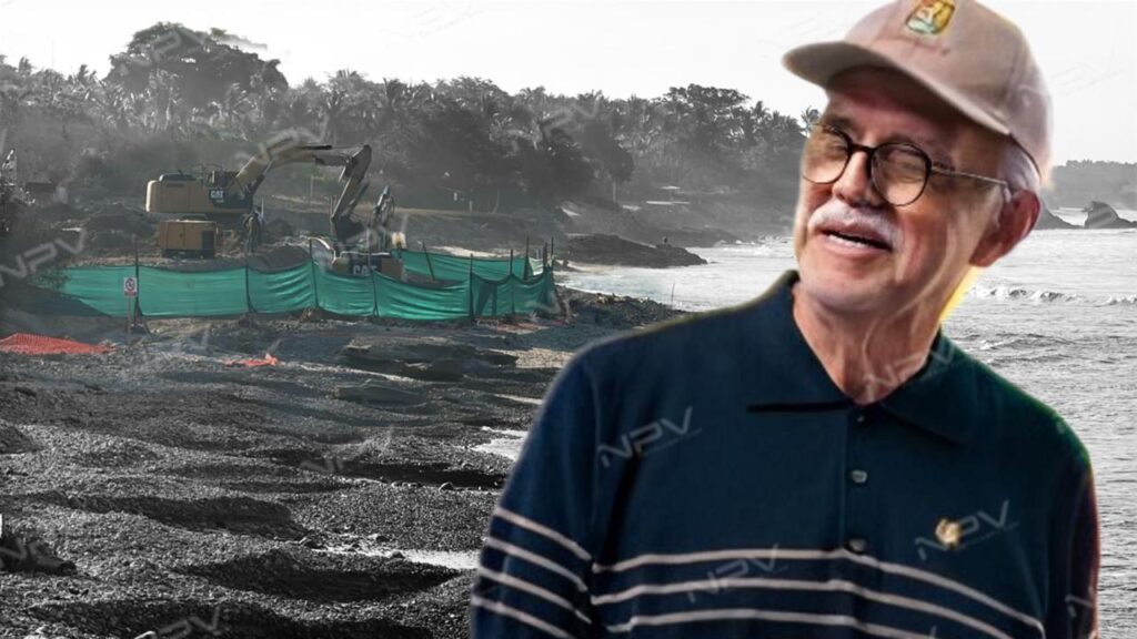 Navarro Quintero alerta sobre la delincuencia en las protestas de Punta de Mita