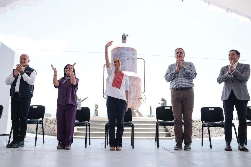 Sheinbaum abre el primer 'Centro de Bienestar Económico' en Tlaxcala